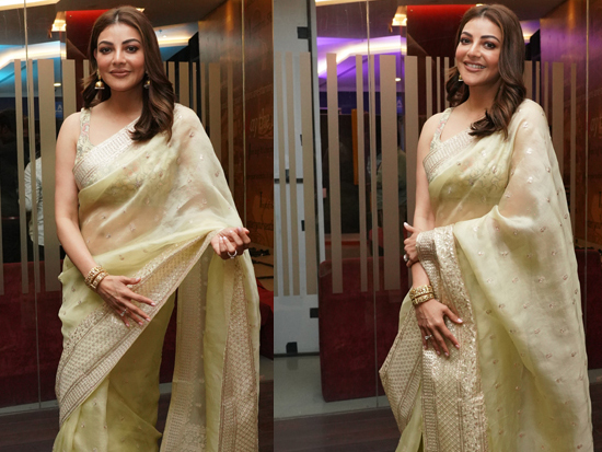Kajal Agarwal At kajal60 Launch In Hyderabad